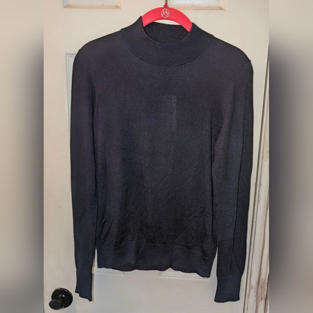Current Air Women's Black Mock Neck Sweater (New w/Tags)